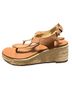 MICHAEL Michael Kors Brown Gold Sandals Size 7 - photo 3