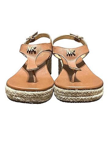 MICHAEL Michael Kors Thong Wedge Espadrille Sandals (view 2)