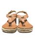 MICHAEL Michael Kors Brown Gold Sandals Size 7 - photo 2