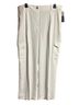 Soho 100% Polyester Ivory Cargo Pants Size XL - photo 1