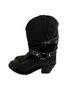 Shyanne Black Ankle Boots Size 7 1/2 - photo 3