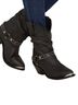 Shyanne Black Ankle Boots Size 7 1/2 - photo 1