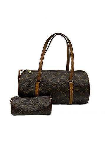 Louis Vuitton LOUIS VUITTON Monogram Papillon 30 M51365 Handbag Brown Leather Women's (view 1)