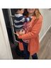 Lumiere Orange Sweater Vest Size M - photo 7