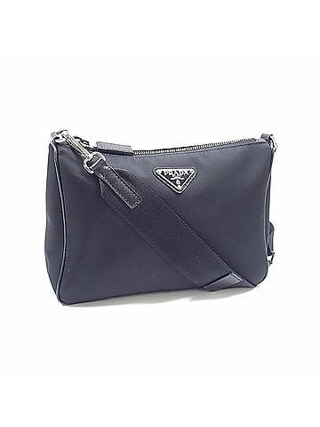 Prada Prada Re-Nylon Shoulder Bag for Women, Nero Black Nylon Leather 2VH113 (view 1)