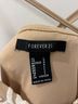 Forever 21 100% Polyester Floral Tan White Cocktail Dress Size L - photo 3