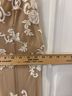 Forever 21 100% Polyester Floral Tan White Cocktail Dress Size L - photo 7