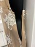 Forever 21 100% Polyester Floral Tan White Cocktail Dress Size L - photo 9