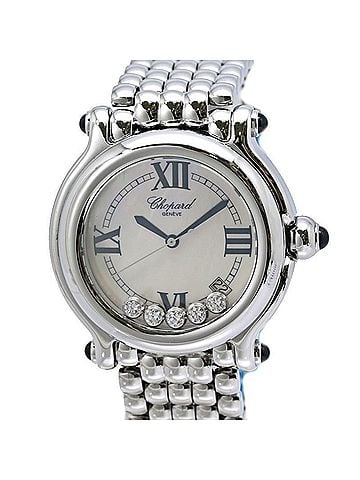 Chopard Chopard Happy Sport 5P Diamond 28 8347-23 Men's Watch Stainless Steel 40478 (view 1)