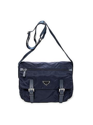 Prada Double Buckle Flap Messenger (view 1)