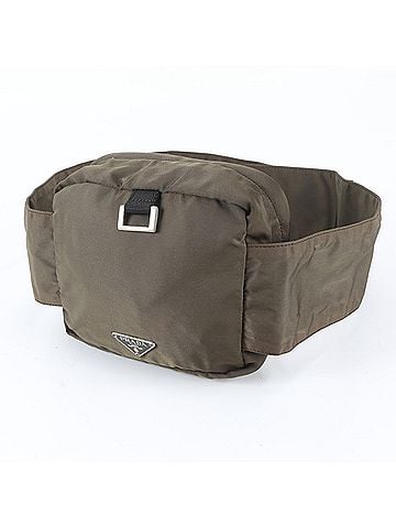 Prada Prada Tessuto Nylon Triangle Logo Waist Handbag Body Pouch Shoulder Bag for Men (view 1)