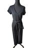 Club Monaco 100% Polyester Black Jumpsuit Size 0 - photo 1