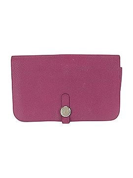 Hermès HERMES Dogon GM Rose Purple Pink Togo Leather Long Wallet (C stamp) for Women (view 1)