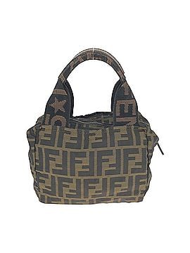 Fendi FENDI Zucca Brown Canvas Leather Handbag (2119 26541 099) - Women's (view 2)