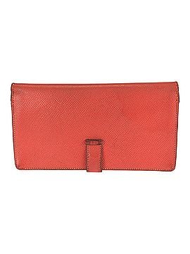 Hermès HERMES Bearn Soufflé Orange Field Gold Hardware Veau Epsom Long Wallet T Stamp Women's (view 2)