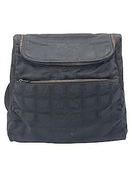 Chanel CHANEL New Travel Line Coco Mark Black Nylon Backpack for Women (view 1)