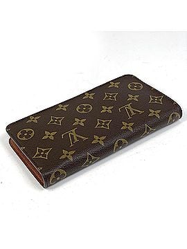 Louis Vuitton Louis Vuitton Porte Monnaie Zip Monogram Brown M61727 Women's (view 2)