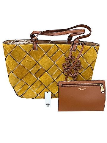 Tory Burch Leather Tote (view 1)