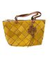 Tory Burch 100% Suede Yellow Brown Leather Tote One size - photo 2
