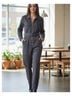 Reformation Solid Gray Jumpsuit Size XS - photo 5