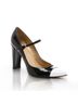 Stuart Weitzman Black White Heels Size 6 - photo 3
