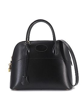 Hermès Hermes Bolide 31 2-way Hand/Shoulder Handbag, Box Calf Leather, Black, ?Z Stamp, 1996 Production, Gold Hardware. (view 1)