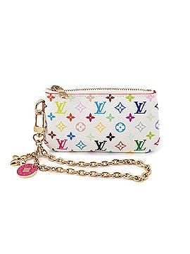 Louis Vuitton Louis Vuitton LOUIS VUITTON Monogram Multicolor LVxTM Phone Holder Handbag Pouch Blanc M14099 LV x TM (view 1)