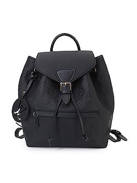 Louis Vuitton Louis Vuitton LOUIS VUITTON Monogram Empreinte Montsouris PM Backpack Leather Noir M45205 (view 1)