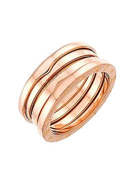Bvlgari Bulgari BVLGARI B-zero1 3-band ring #58 18K PG Pink Gold 750 (view 1)
