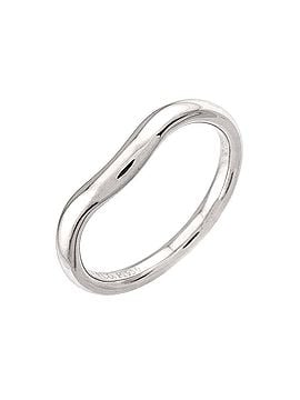Tiffany & Co. Tiffany &amp; Co. Curved Band Ring (Pt Platinum) (view 1)