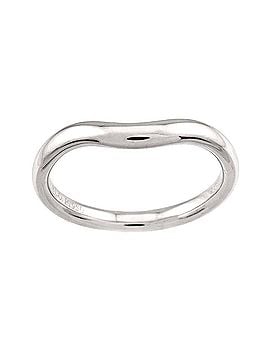 Tiffany & Co. Tiffany &amp; Co. Curved Band Ring (Pt Platinum) (view 2)