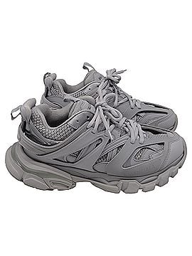 Balenciaga Balenciaga Track Sneakers in Grey Polyurethane (view 1)