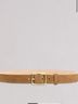 Rag & Bone 100% Suede Solid Tan Gold Leather Belt Size L - photo 4