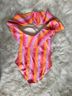 Shoshanna Stripes Multi Color One Piece Swimsuit Size 8 - photo 4