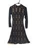 Forever 21 Leopard Print Floral Black Cocktail Dress Size S - photo 1