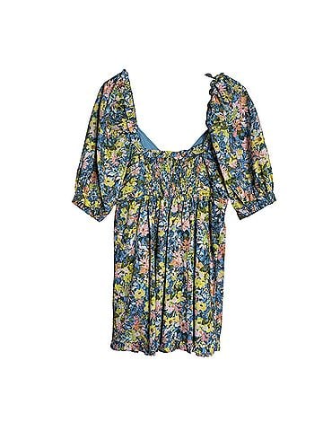 Buddy Love Poppy Floral Puff Sleeve Casual Dress (view 2)