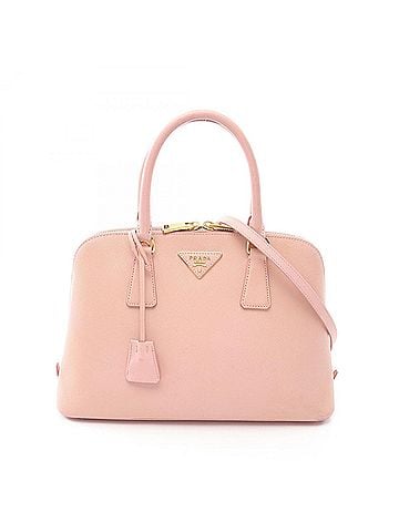Prada Prada SAFFIANO LUX 2WAY Handbag, Saffiano Leather, Women's, Pink, 1BA837 (view 1)