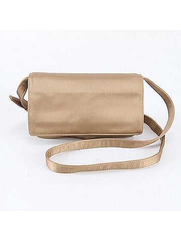 Prada Prada satin shoulder bag, crossbody brand name, women's. (view 1)