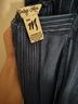 Indigo Rein Stripes Blue Jumpsuit Size M - photo 3