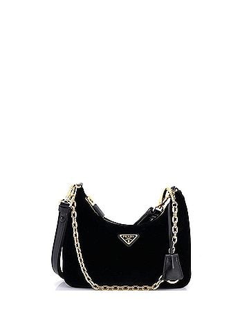 Prada Re-Edition Shoulder Bag Velvet Mini (view 1)