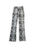 I.AM.GIA Snake Print Black White Casual Pants Size XS - photo 1