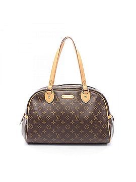 Louis Vuitton Louis Vuitton Montorgueil PM Monogram Shoulder Bag/Handbag, Coated Canvas and Leather, Women's, Brown, M95565 (view 1)