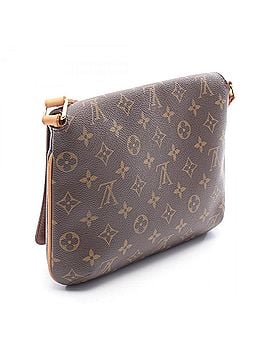 Louis Vuitton Louis Vuitton Musette Tango Long Strap Monogram Shoulder Bag Handbag Coated Canvas Leather Women's Brown M51388 (view 2)