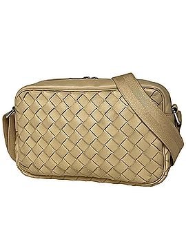 Bottega Veneta Bottega Veneta Intrecciato Shoulder Bag, Leather, Beige, Women's (view 1)
