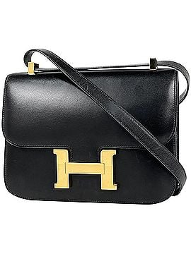 Hermès Hermes Constance 23 Handbag Shoulder Bag Box Calf Black ?U Women's (view 1)