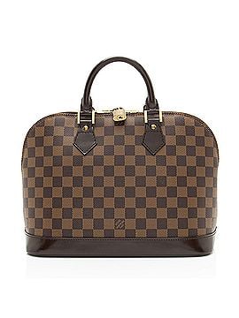 Louis Vuitton Louis Vuitton Vintage Damier Ebene Alma PM Satchel (view 1)