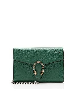 Gucci Gucci Leather Crystal Dionysus Chain Wallet (view 1)