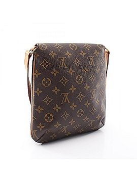 Louis Vuitton Louis Vuitton Musette Salsa Long Strap Shoulder Bag/Handbag, Coated Canvas and Leather, Monogram Pattern, Women's, Brown, M51387 (view 2)