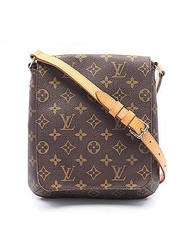 Louis Vuitton Louis Vuitton Musette Salsa Short Strap Monogram Shoulder Bag Handbag Coated Canvas Leather Women's Brown M51258 (view 1)