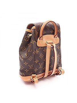 Louis Vuitton Louis Vuitton Mini Montsouris Monogram Backpack/Handbag, Coated Canvas and Leather, Women's, Brown, M51137 (view 2)
